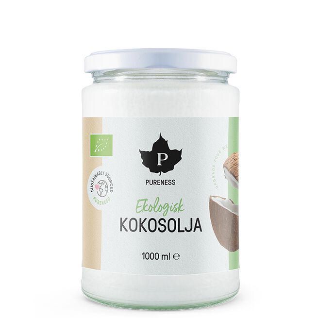 Pureness Jungfru Kokosolja Eko 1000ml