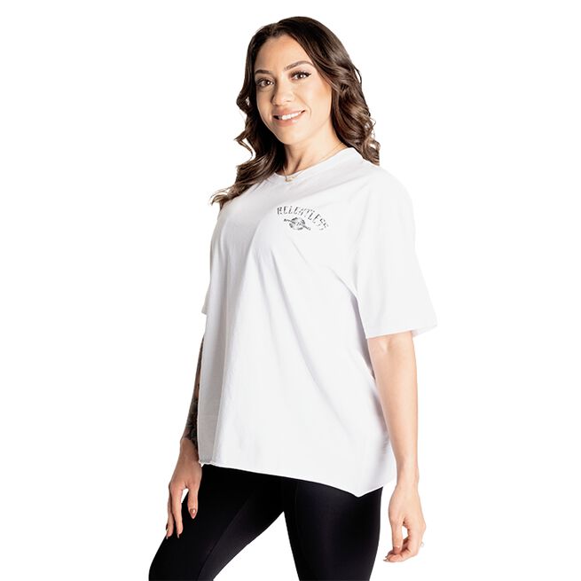 Relentless Oversized T-shirt Hvid