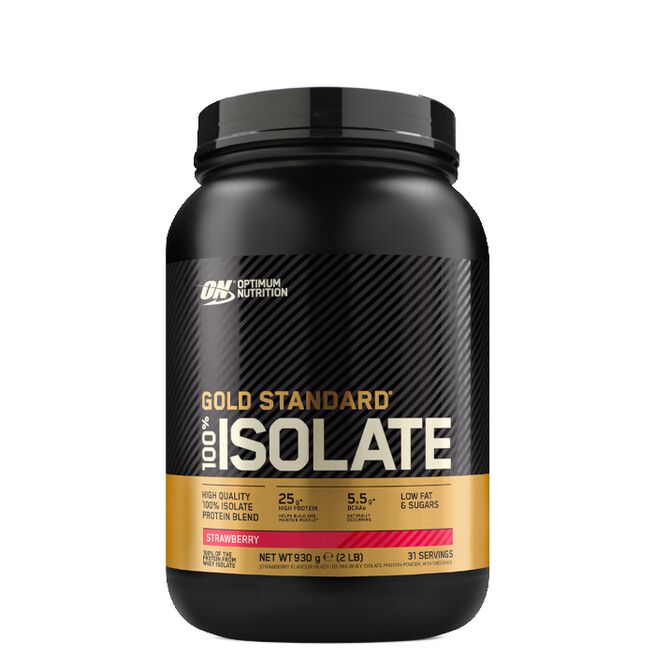 Gold Standard 100% Isolat Valleproteinisolat 930 g Strawberry