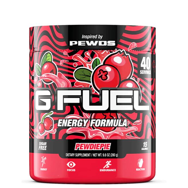 G Fuel Energy Formula Energidrikpulver 40 portioner Pewdiepie
