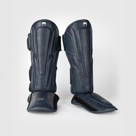 Venum Impact Evo Scales Shinguards Midnight Blue, L  Impact Evo Scales Benskinner Blå