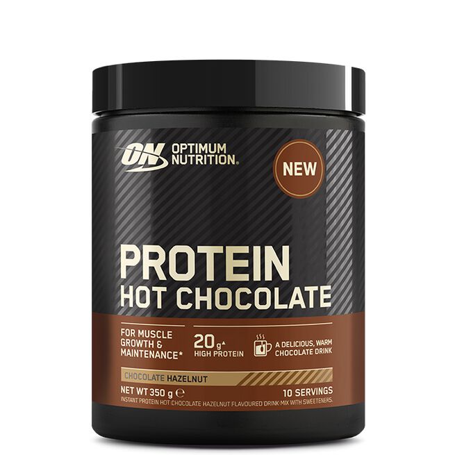 Optimum Nutrition Proteinpulver Varm Chokolade 350 g Hot Chocolate & Hazelnut