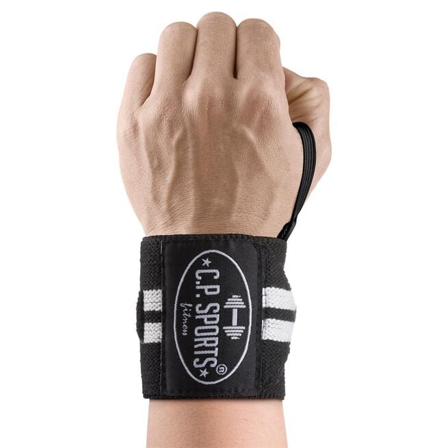 Håndledsbind 30 cm Sort-hvid