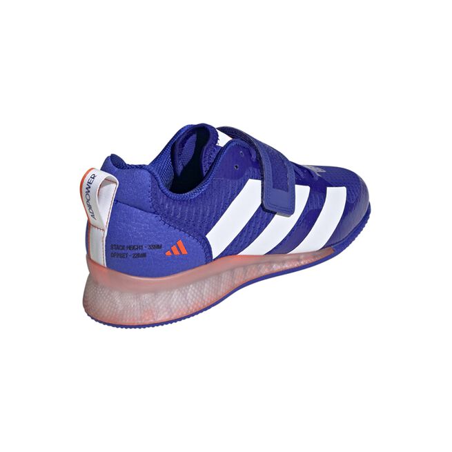 Adipower Weightlifting 3 Sko Blå Hvid/Orange