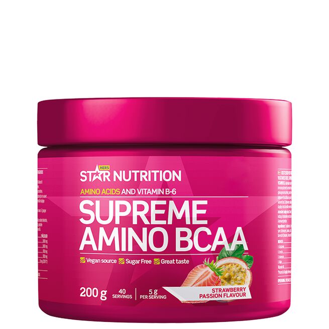 Supreme Amino BCAA 200g, Strawberry Passion 