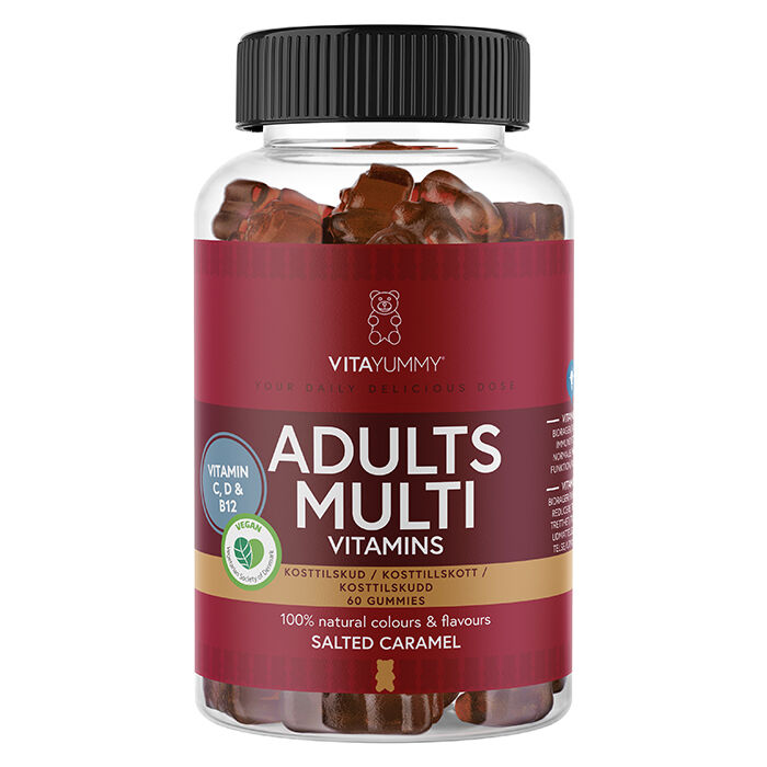 Adults Multi Salted Caramel 60 stk gummies Salted Caramel
