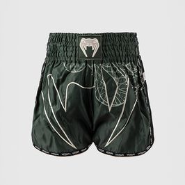 Venum Serpenti Muay Thai Shorts Kaki/Bronze/Ivory, L  Serpenti Muay Thai-Shorts Khaki Bronze Ivory