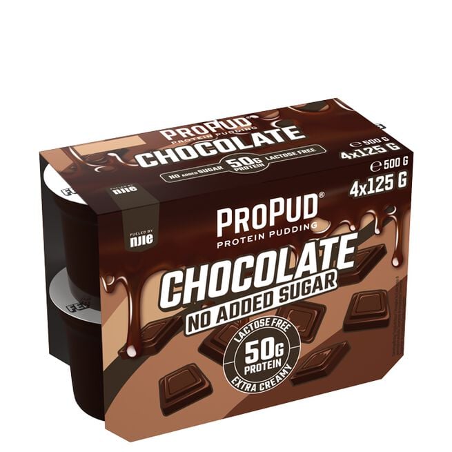 4 x ProPud Proteinbudding 125 g Chocolate