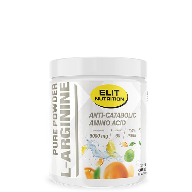 Elite 100% L-Arginin Pulver 300 g Citrus