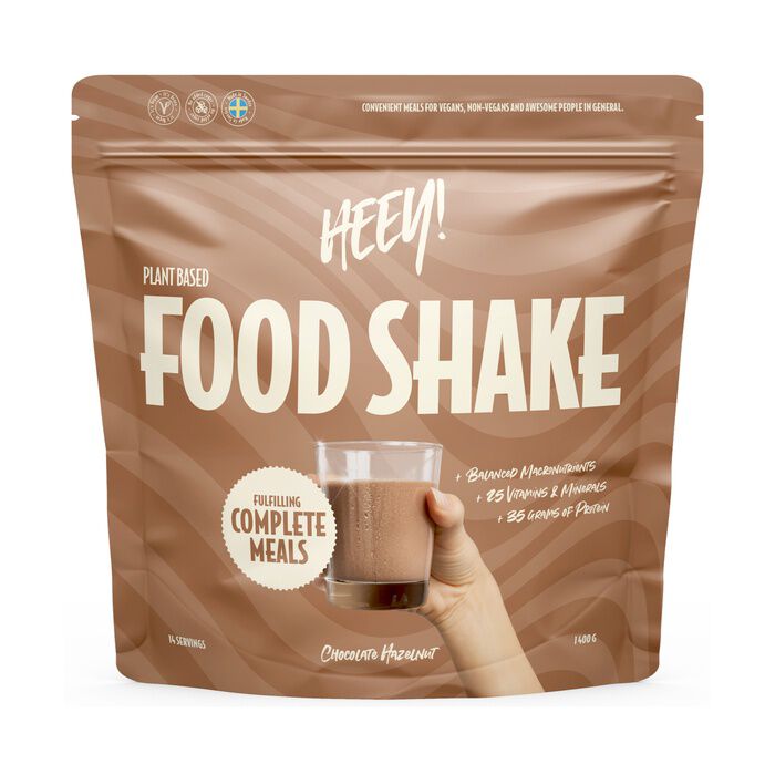 Vegansk Food Shake M&aring;ltidsers&auml;ttning 1400 g Hasseln&ouml;t