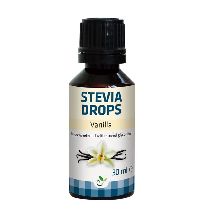 Stevia Dråber Vanilje