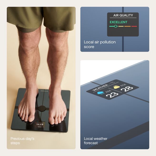 Body Smart Diagnostic Personvægt Sort