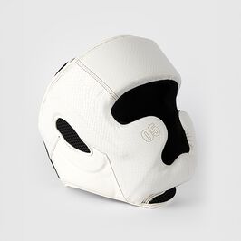 Venum Impact Evo Scales Headgear, Ivory  Impact Evo Scales Hjelm Hvid