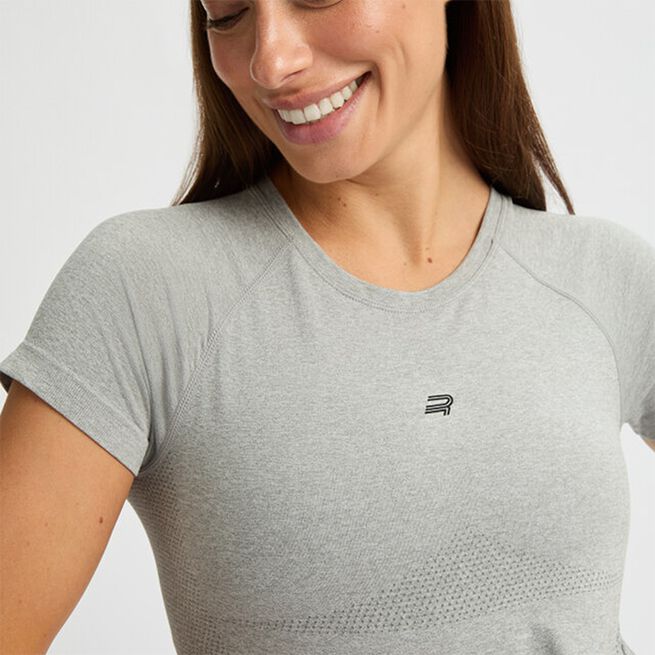 Seamless T-shirt Grå