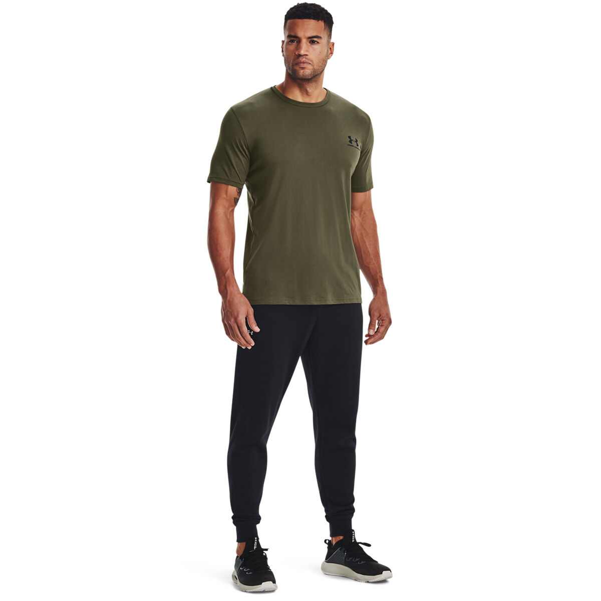 Sportstyle LC T-shirt M&oslash;rkegr&oslash;n
