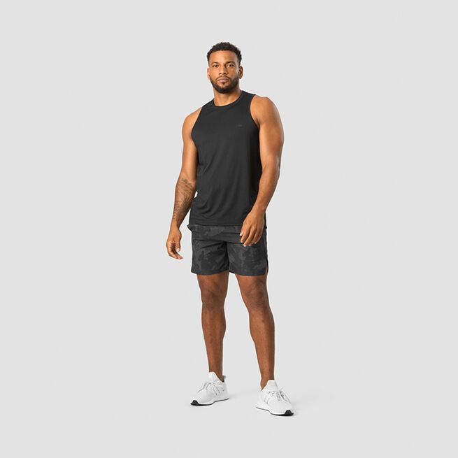 ICANIWILL Training Club Gym Shorts, Black Camo