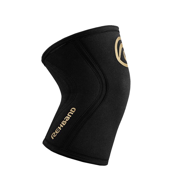 RX Knee Sleeve 5 mm Gold Black