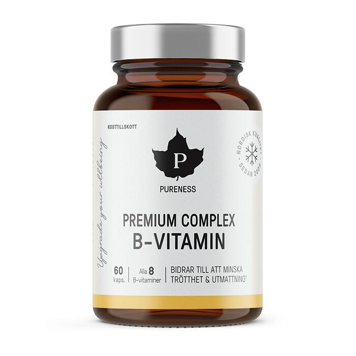 Premium Complex B-vitamin 60 kapsler