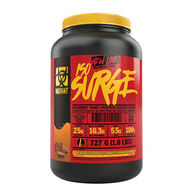 ISO Surge Whey Protein Isolate 727 g Peanut Butter Chocolate