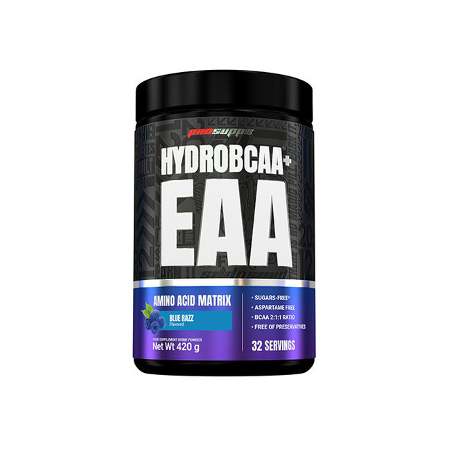 Hydro BCAA + essentielle aminosyrer 30 portioner Blue Razz