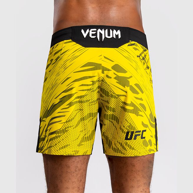 UFC Fusion Authentic Fight Night Men's Fight Shorts Short Fit Yellow