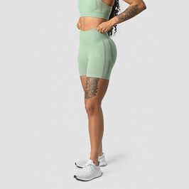 Rush Seamless Shorts, Ice Green Melange Rush Seamless Shorts Sort