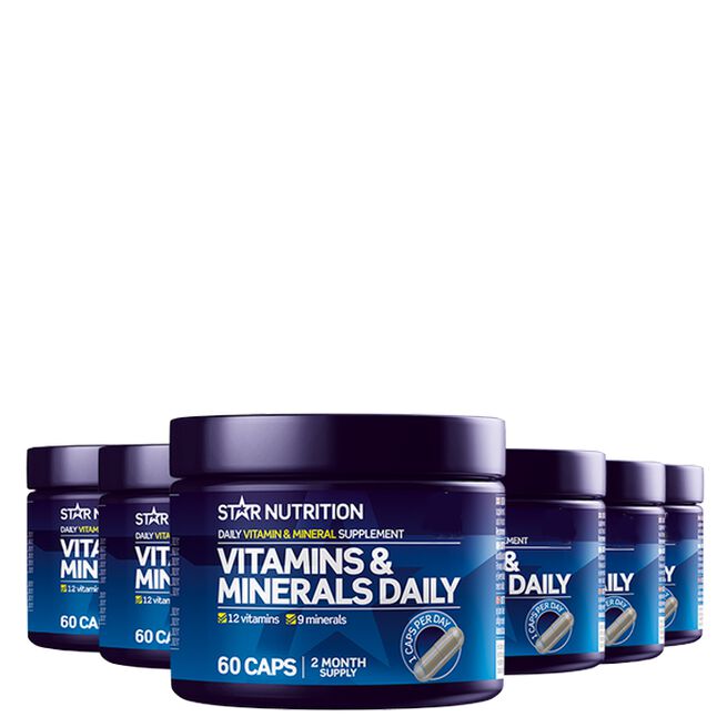 BIGBUY Vitaminer og mineraler dagligt 360 kapsler
