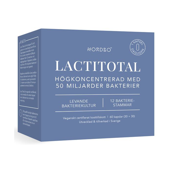 LactiTotal 50 miljarder 60 kapsler
