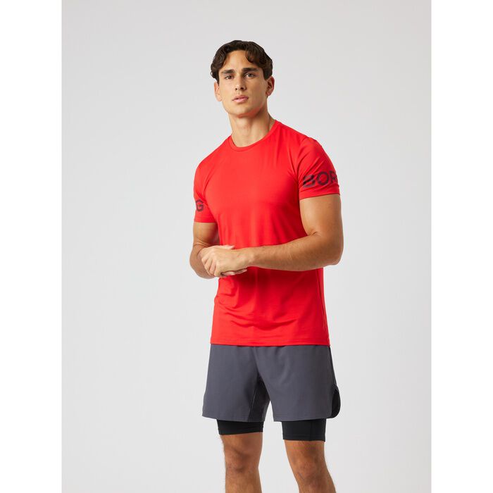 Borg T-shirt R&oslash;d