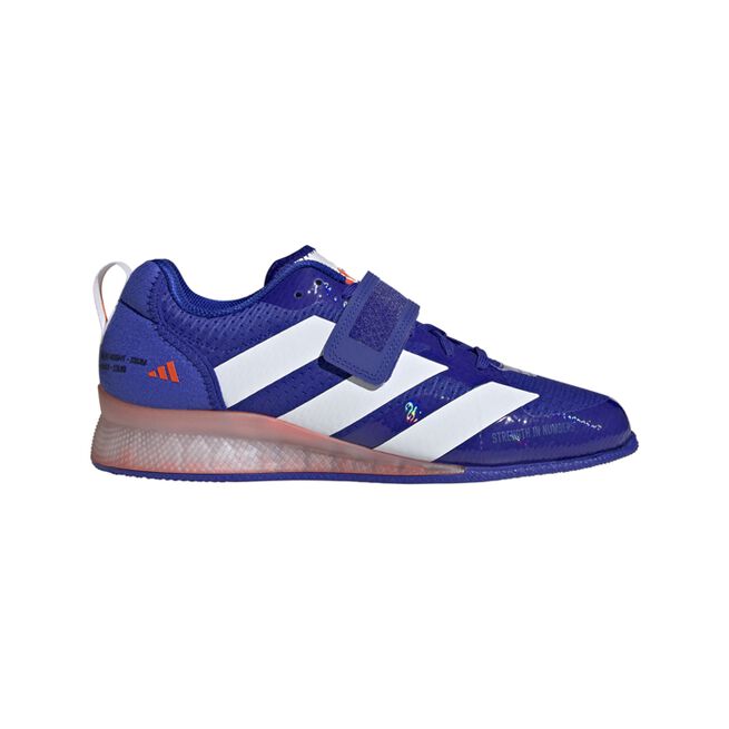 Adipower Weightlifting 3 Sko Blå Hvid/Orange
