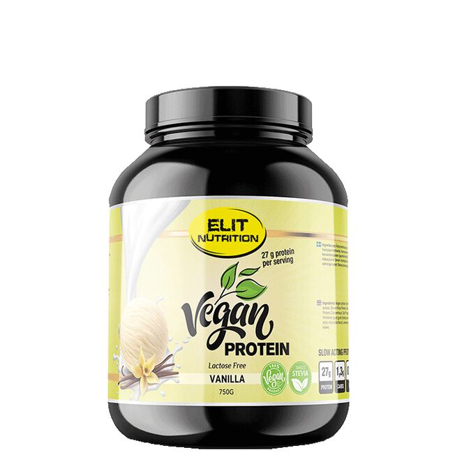 ELIT VEGAN Protein Laktosfri, 750 g, Vanilla 