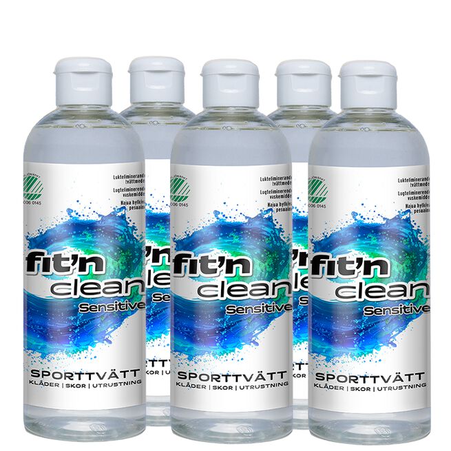 5-pak Fit'n Clean Sensitive Detergent