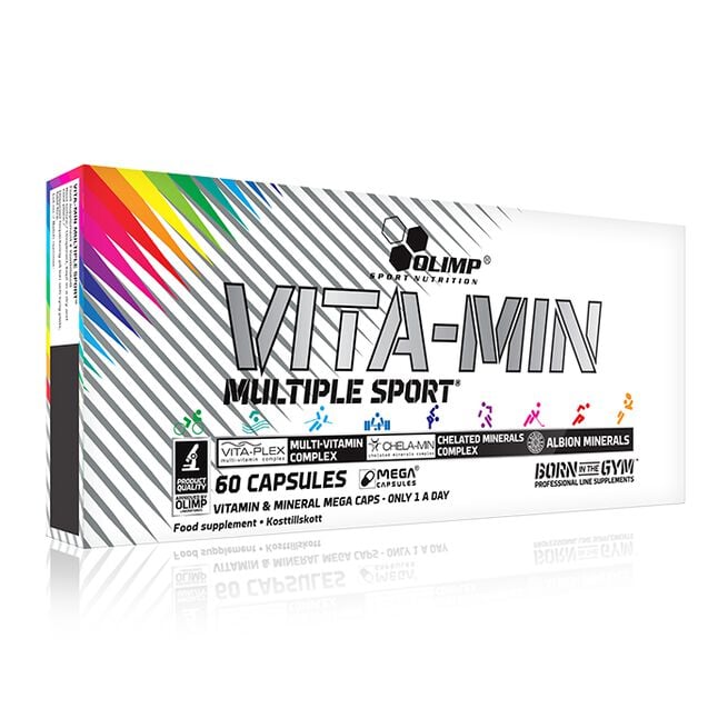 Vita-Min Multiple Sport Multivitamin 60 kapsler