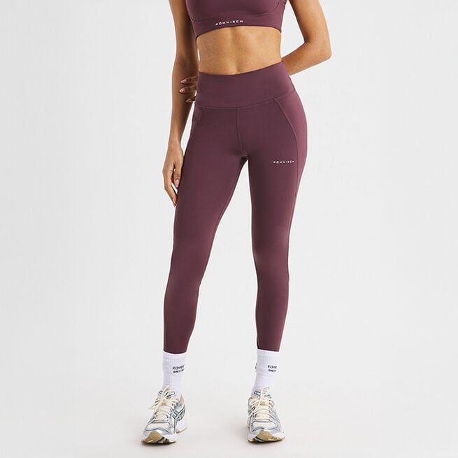 Flattering High Waist Tights Lila