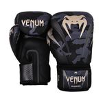 Venum Impact Boxing Gloves, Dark Camo/Sand 