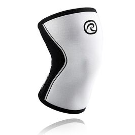 RX Knee Sleeve, 5mm, White/Black, XS  RX Knee Sleeves 5mm Hvid/Sort