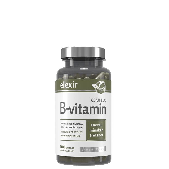 Vitamin B Complex Vegan 100 kapsler