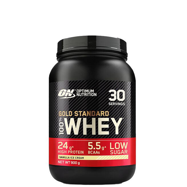 100% Whey Gold Standard Valleprotein 908 g Vanilla Ice Cream