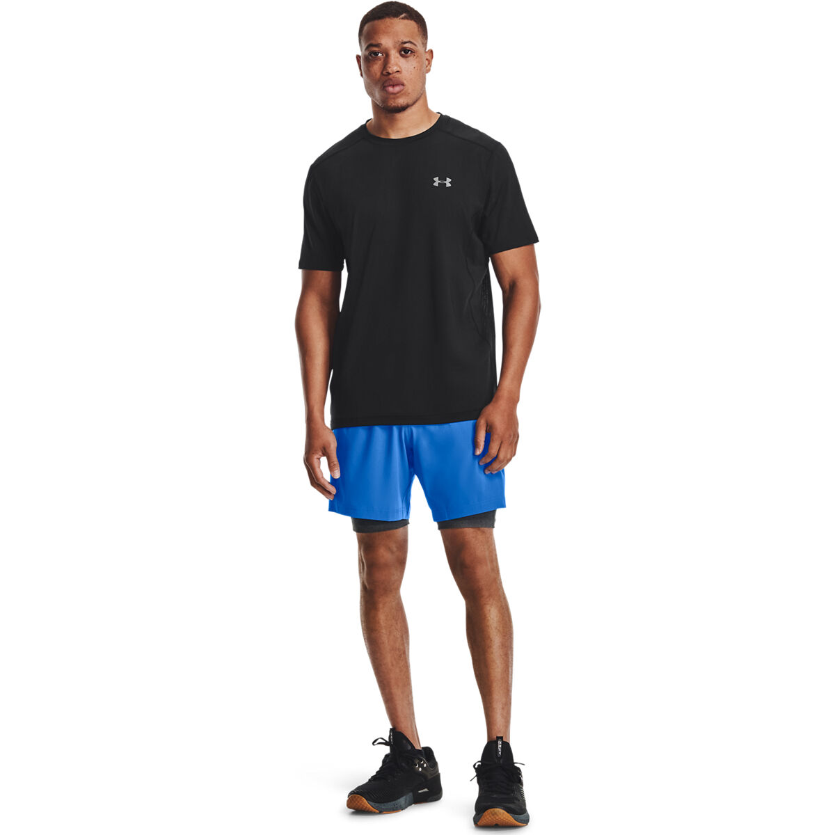UA HG Armour Shorts, Carbon Heather