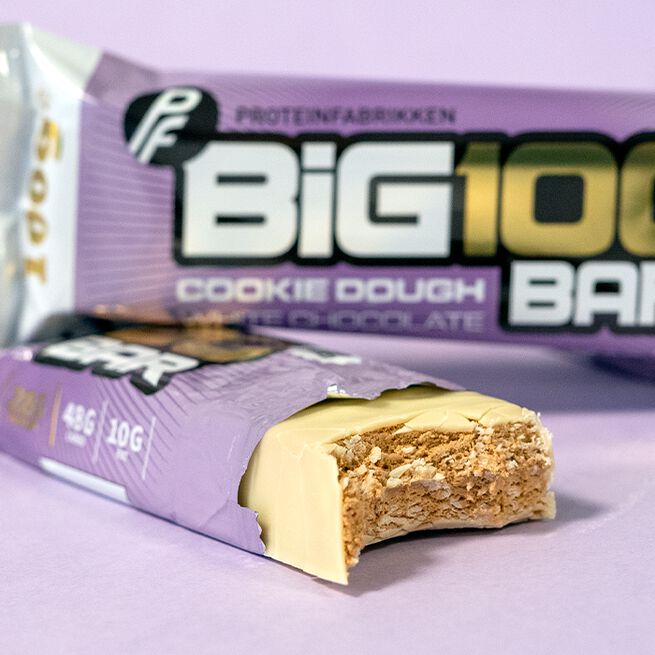 Big 100 Protein Bar Cookie Dough White Chocolate