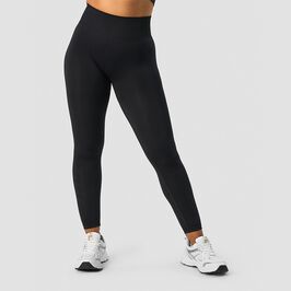Define Seamless V-shape Tights, Black, L  Define Sømløse Træningstights Sort