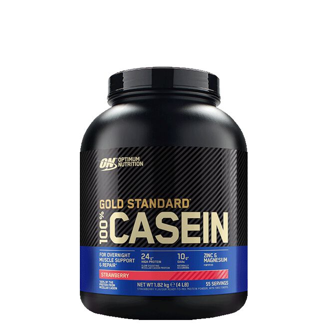 Guldstandard 100% kasein 1818 g Strawberry