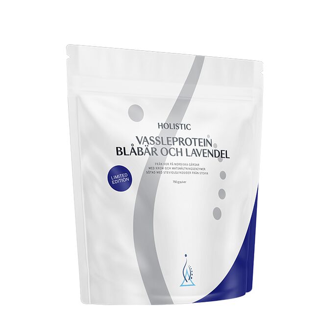 Holistisk Valleprotein 750 g Blåbär & Lavendel