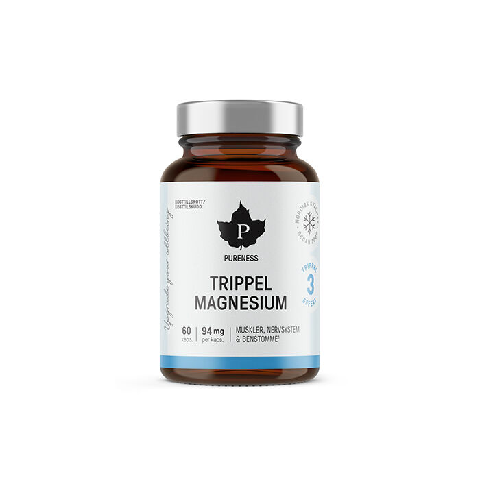 Trippel Magnesium 60 kapsler