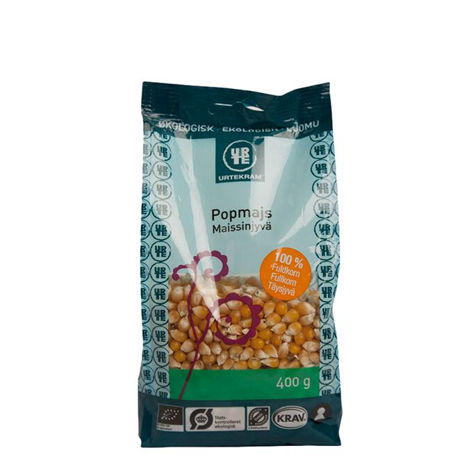 Popmajs, øko, 400 g