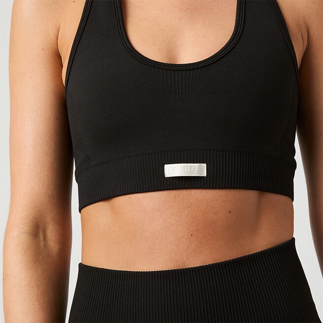 Studio Seamless Low Sports-BH Sort
