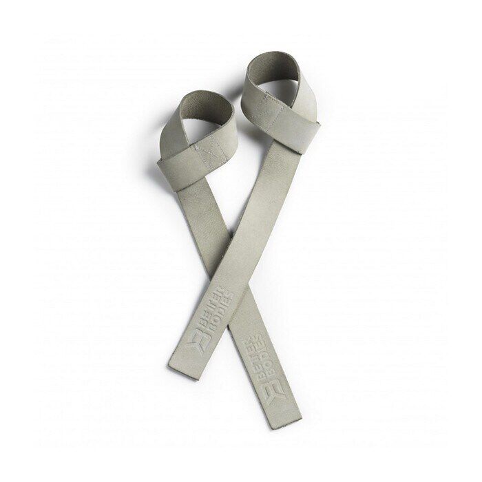 Lifting Straps L&aelig;der Gr&aring;