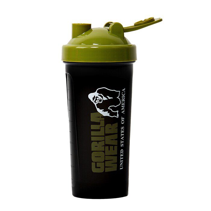 Shaker XXL Sort/Gr&oslash;n 1000 ml