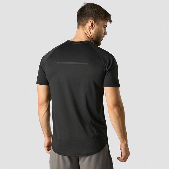 ICANIWILL Stride Raglan T-shirt, Black