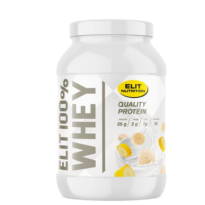 ELIT 100% Valleprotein 900 g Banana